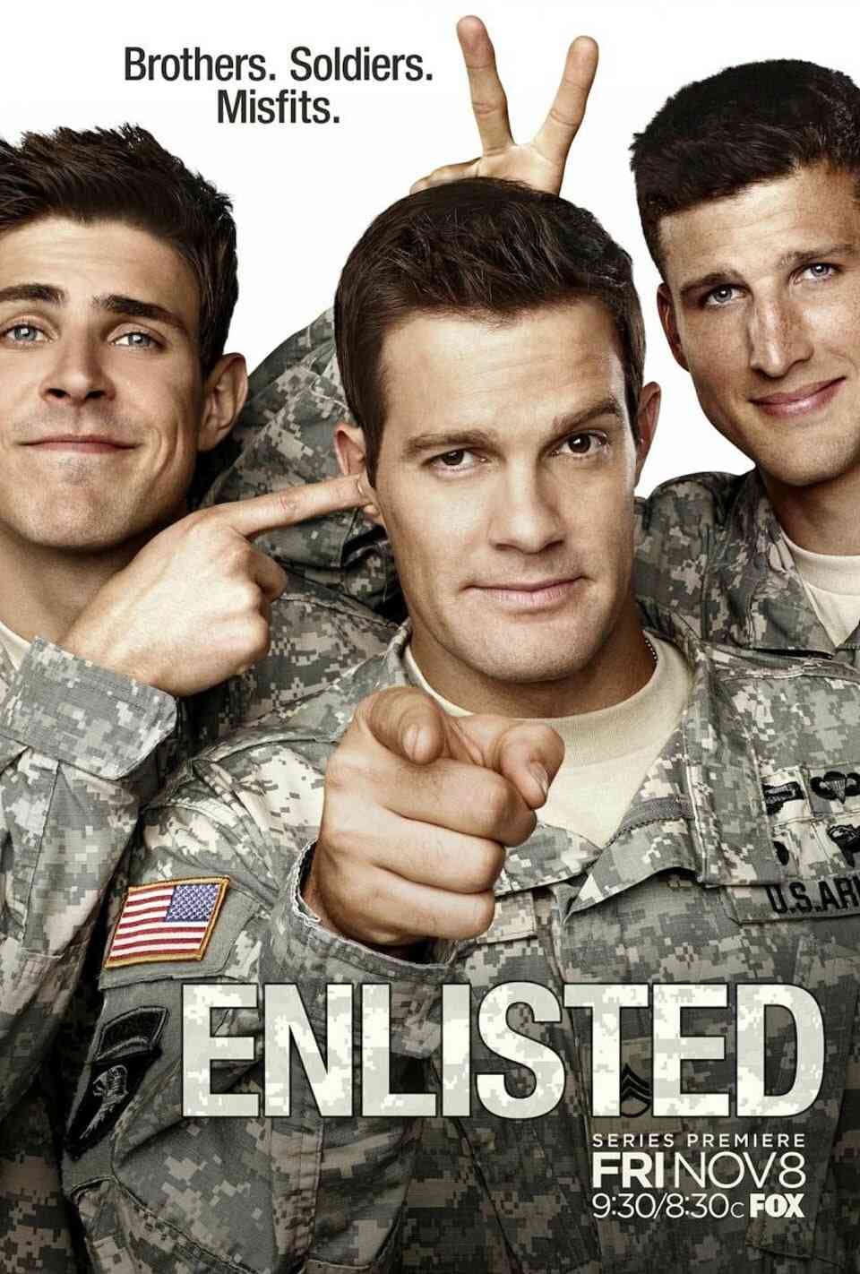 Read Enlisted screenplay (poster)