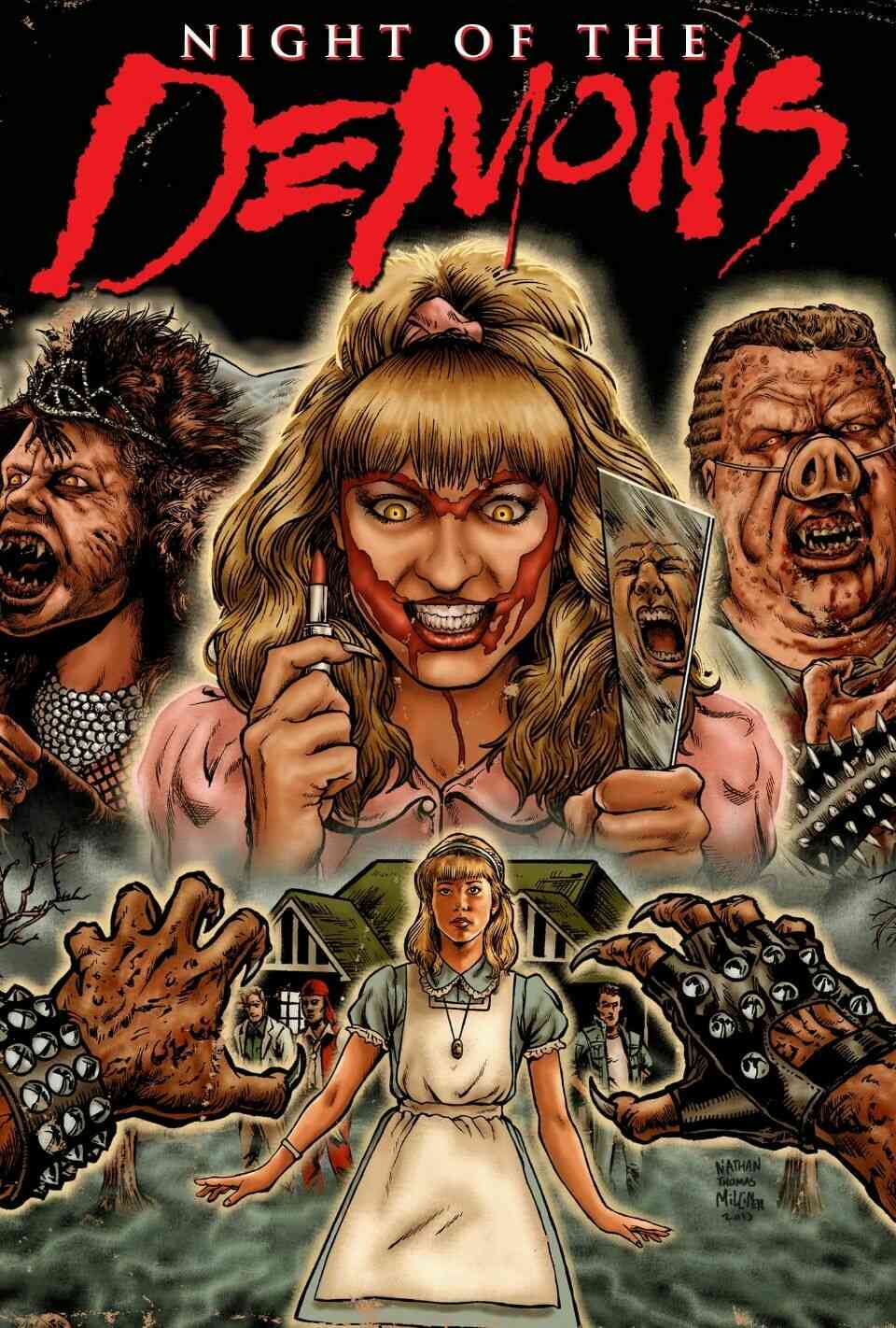 Read Night of the Demons screenplay (poster)