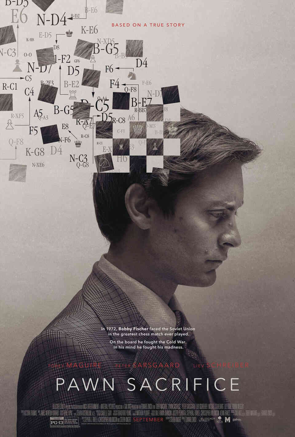 Read Pawn Sacrifice screenplay (poster)