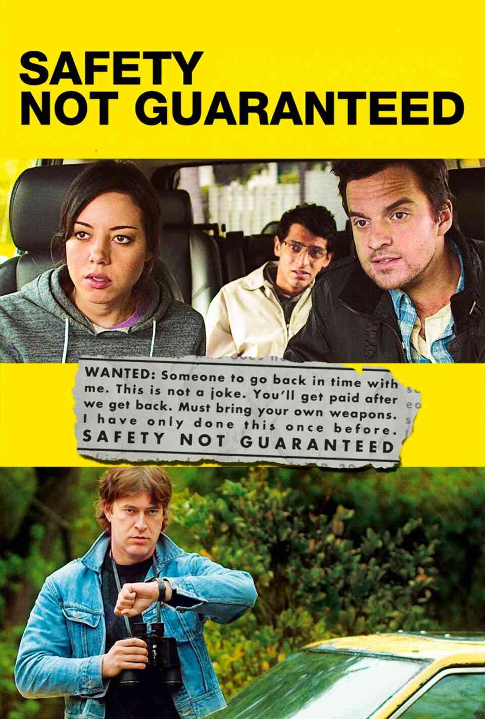 Read Safety Not Guaranteed screenplay.