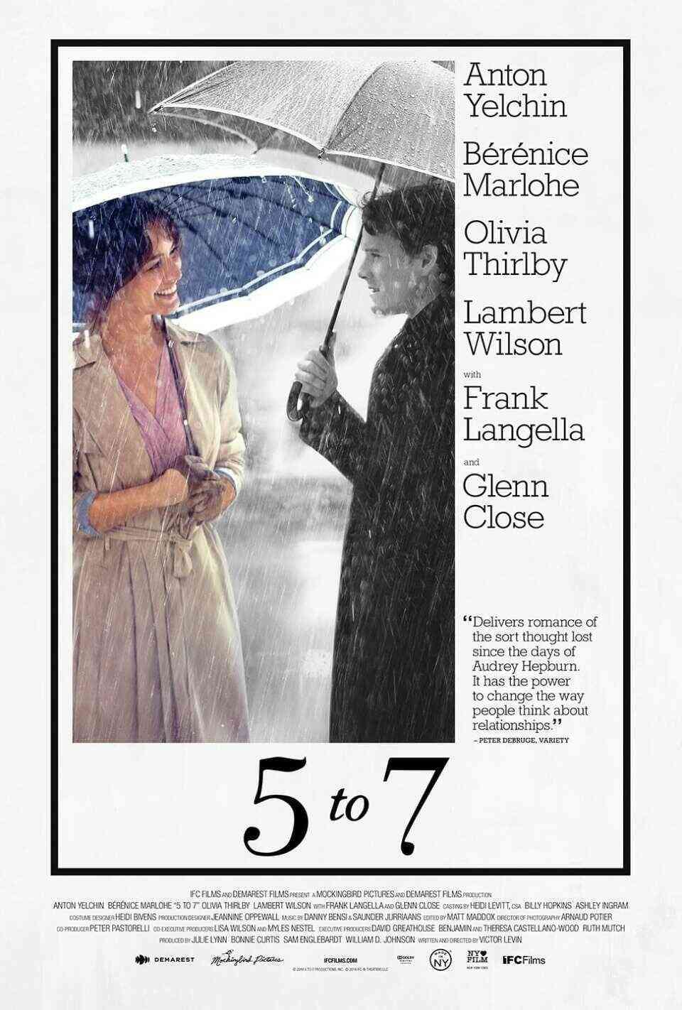 Read 5 to 7 screenplay (poster)
