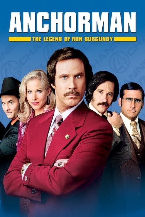Read Anchorman: The Legend of Ron Burgundy screenplay (poster)