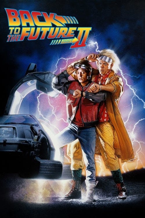 Read Back To The Future 2 & 3 screenplay (poster)