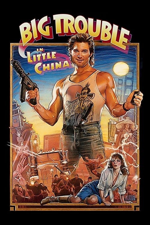 Read Big Trouble in Little China screenplay (poster)