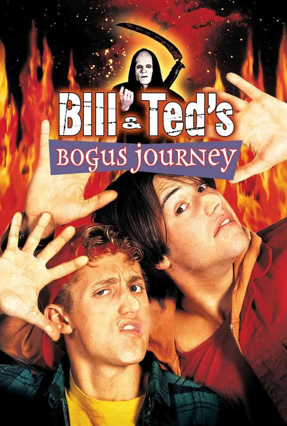Read Bill & Ted's Bogus Journey screenplay (poster)