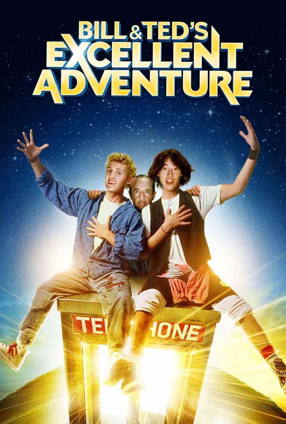 Read Bill & Ted's Excellent Adventure screenplay (poster)