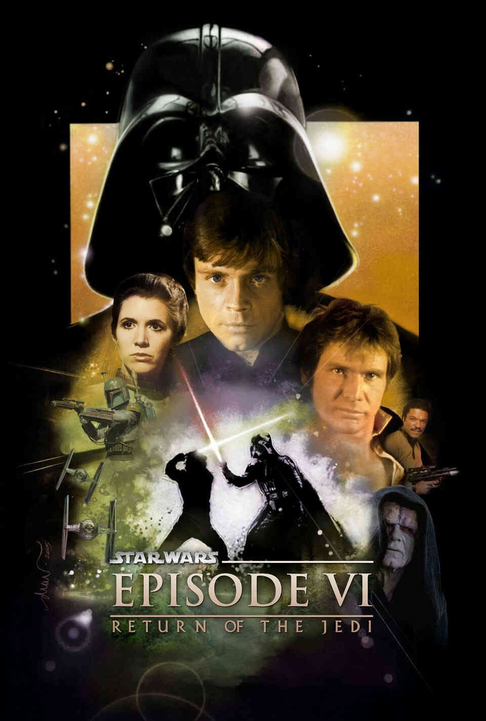 Read Episode VI - Return of the Jedi screenplay (poster)
