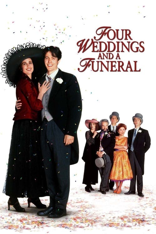 Read Four Weddings and a Funeral screenplay (poster)