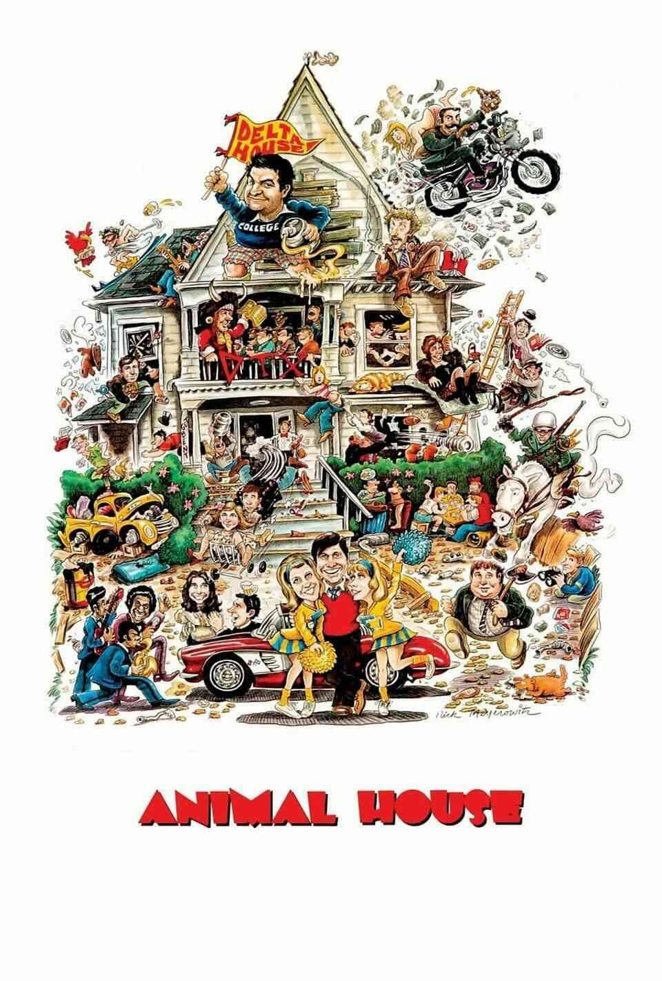Read National Lampoon's Animal House screenplay (poster)