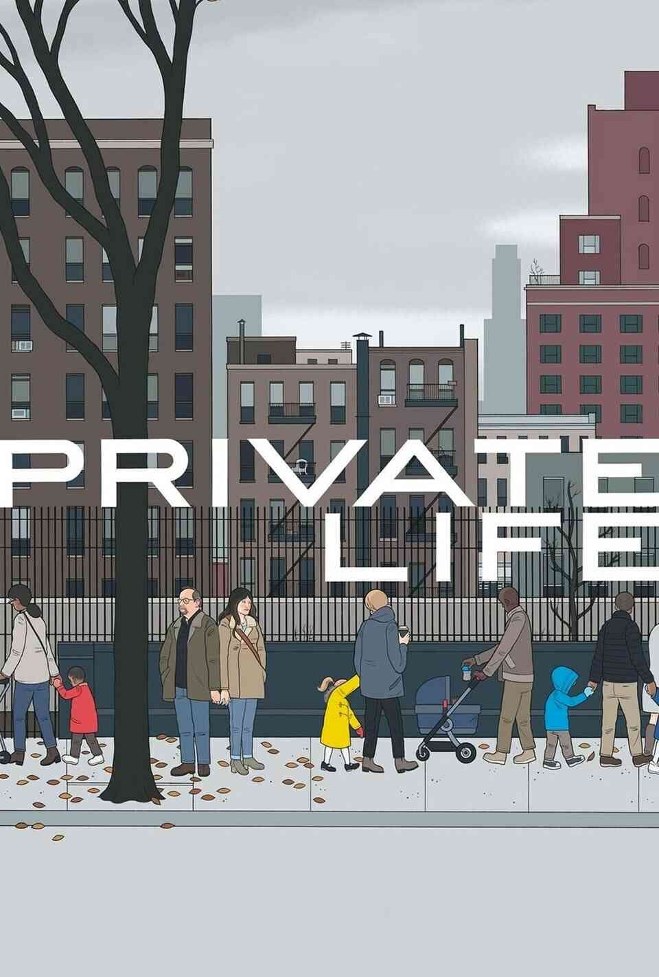Read Private Life screenplay (poster)