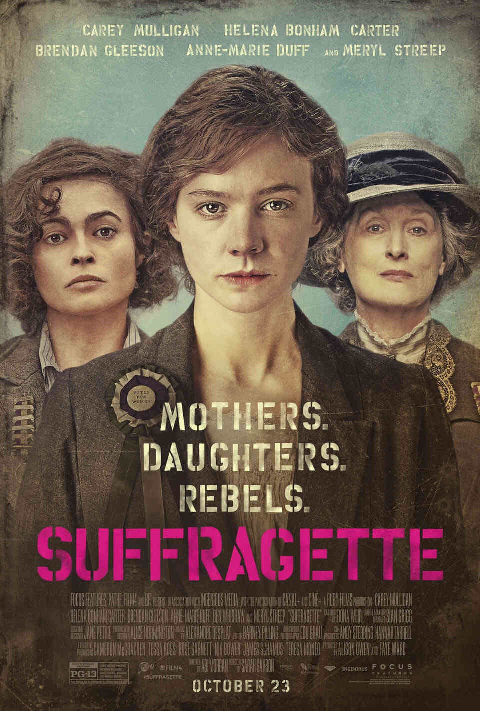 Read Suffragette screenplay.