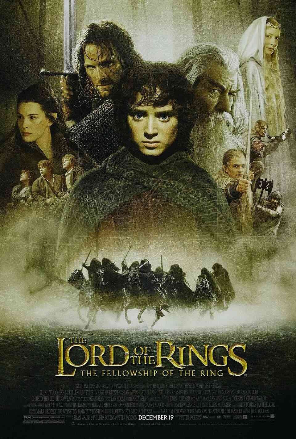 Read The Fellowship of the Ring screenplay (poster)