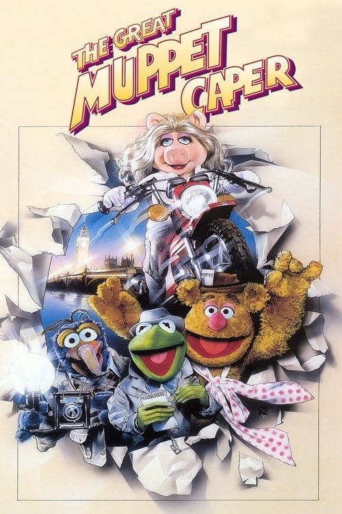 Read The Great Muppet Caper screenplay (poster)