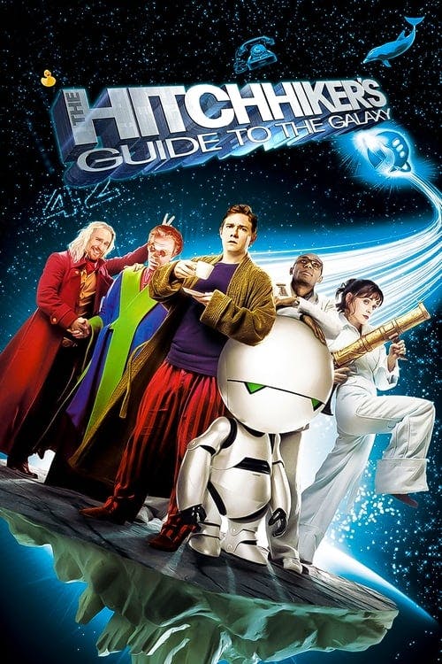 Read The Hitchhiker’s Guide to the Galaxy screenplay (poster)