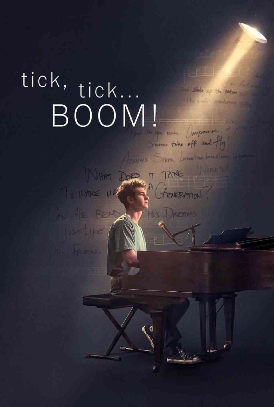 Read tick, tick, BOOM! screenplay (poster)