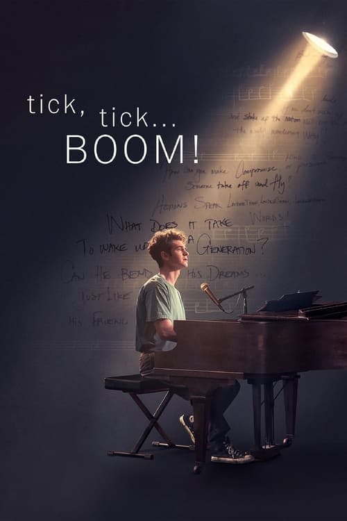 Read tick, tick…BOOM! screenplay (poster)